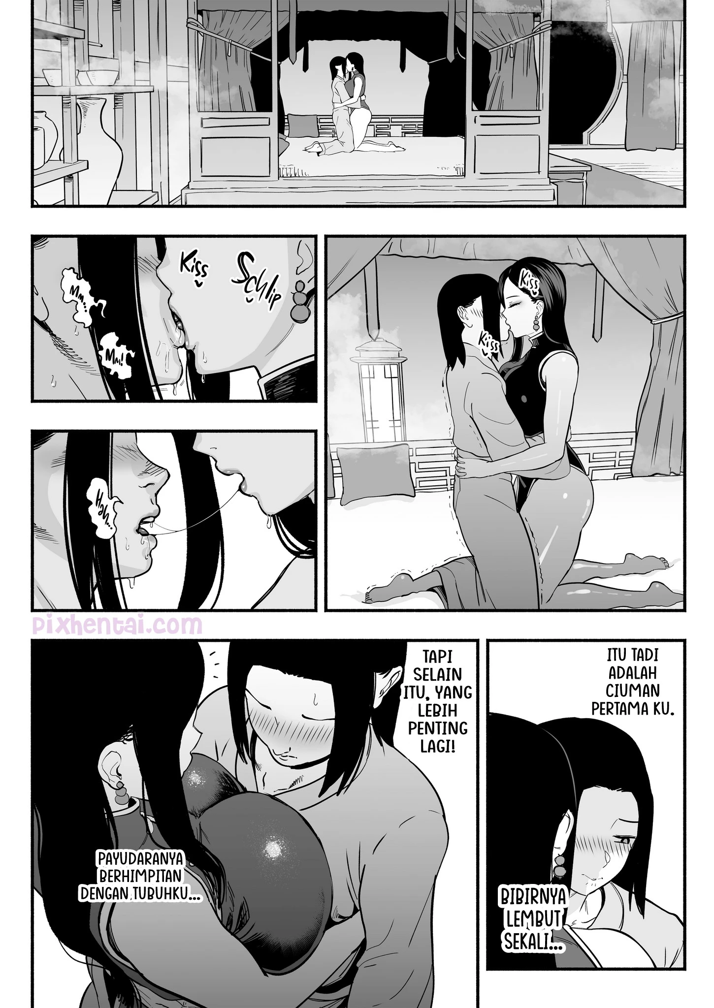 Komik hentai xxx manga sex bokep Koutei no Shinanyaku Kuuru na Kyuujo no Fudeoroshi Kozukuri Shidou 20